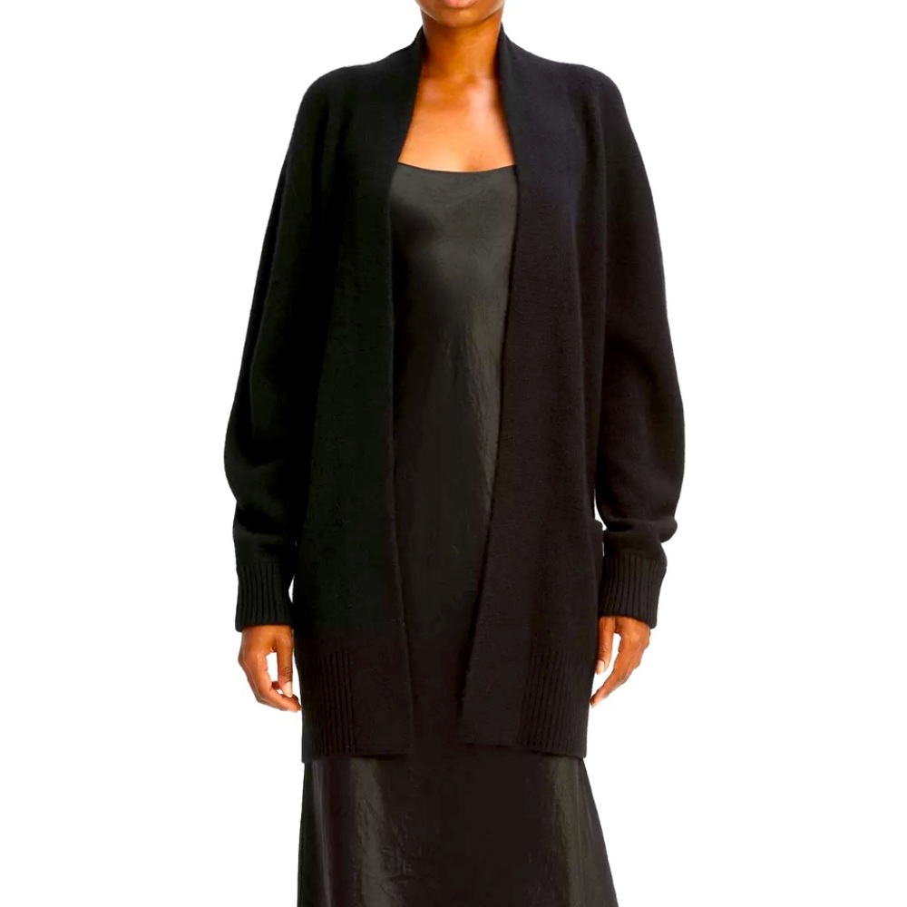 Vince. 100% Cashmere Open-Front Cardigan